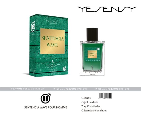 Perfume "Sentencia Wave" para hombre - Fragancia masculina
