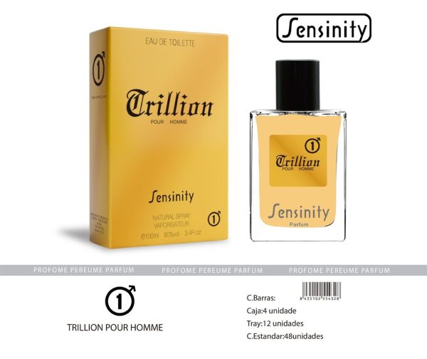Perfume "Trillion" para hombre - Fragancia masculina