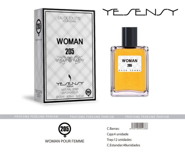 Perfume "Woman 205" para mujer - Fragancia femenina