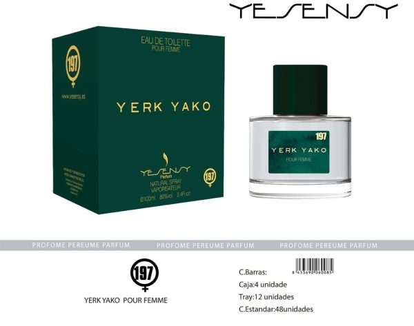 Perfume "Yerk Yako" para mujer - Fragancia femenina