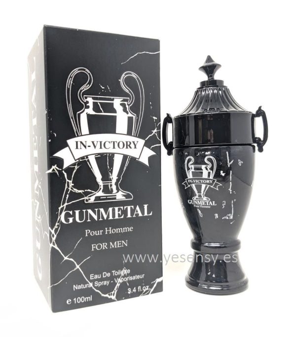 Perfume In-Victory Gunmetal para hombre 100ml - Fragancias