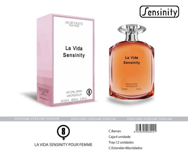 Perfume LA VIDA SENSINITY pour femme - Fragancias para mujeres