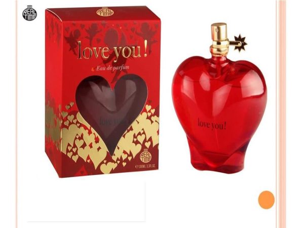 Perfume Real Time Love You Red EDP para Mujer 100ml - Fragancia femenina vibrante