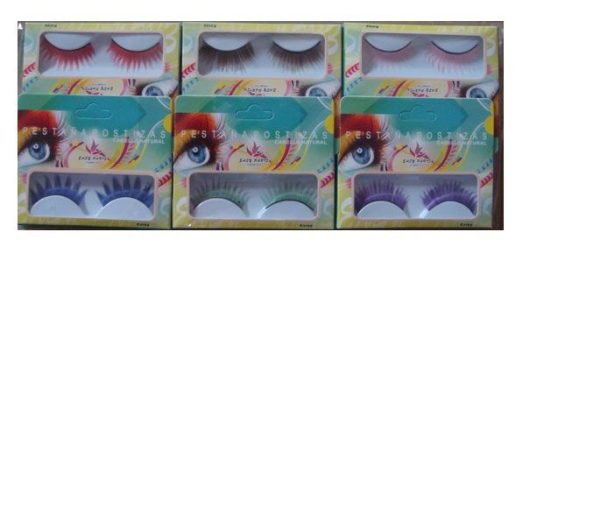 Pestañas postizas color 12/u - Accesorios de belleza