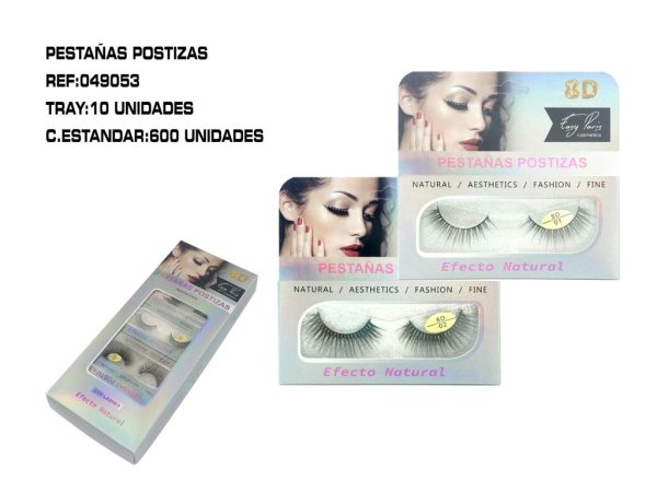 Pestañas postizas efecto 8D, 10 unidades - Extensiones y accesorios de pestañas - Imagen 3