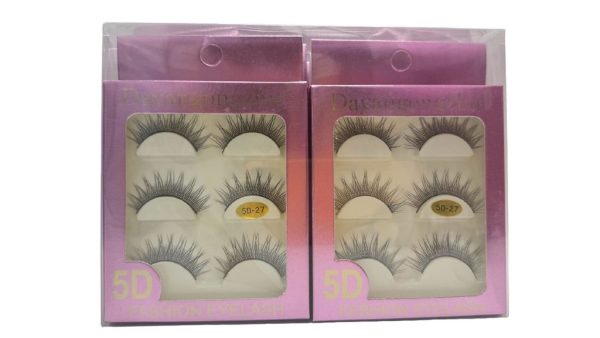 Pestañas postizas en metraquilato 5D 12 uds - Accesorios de belleza y maquillaje