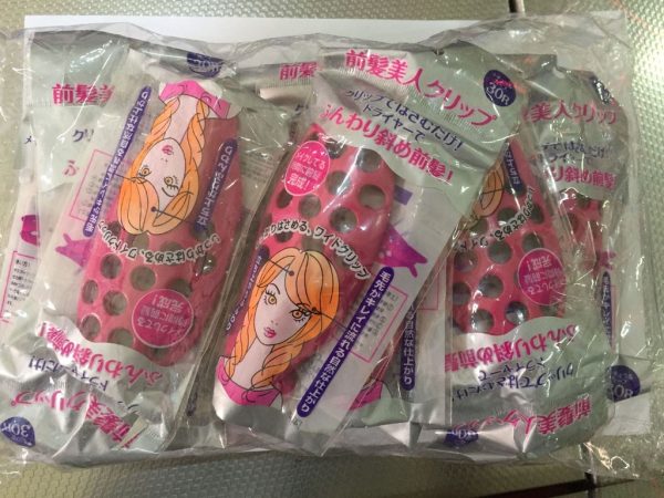 Pinza Recoge Flequillo 12/U - Clip para sujetar flequillos