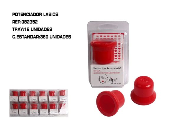 Potenziador de labios 12 unidades - Cosméticos