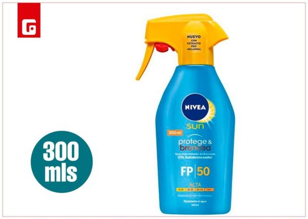 Protector solar Nivea Sun spray protege y broncea - Productos para la piel