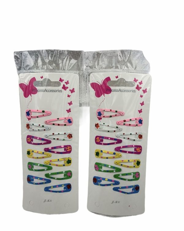 Ranitas de color 12/U - Pinzas y diademas decorativas