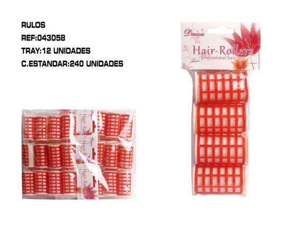 Rulos 12/U - Rulos para ondular el cabello