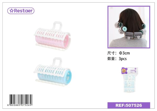 Rulos 3cm (3pcs) - Accesorios de peluquería