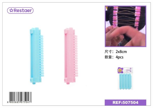 Rulos de Morgan 4 piezas - Accesorios de belleza y peinado