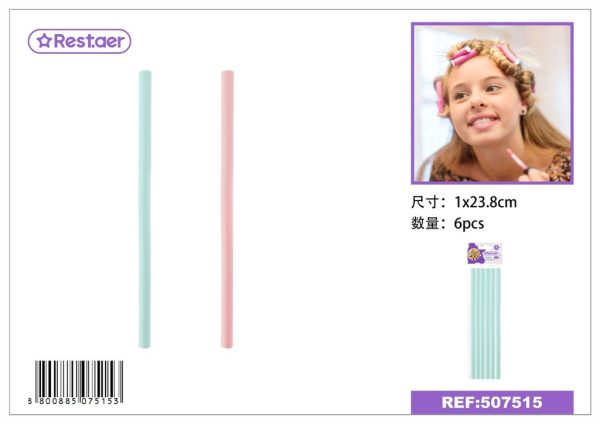 Rulos de espuma flexibles 1.0 cm 6 pcs - Artículos de belleza
