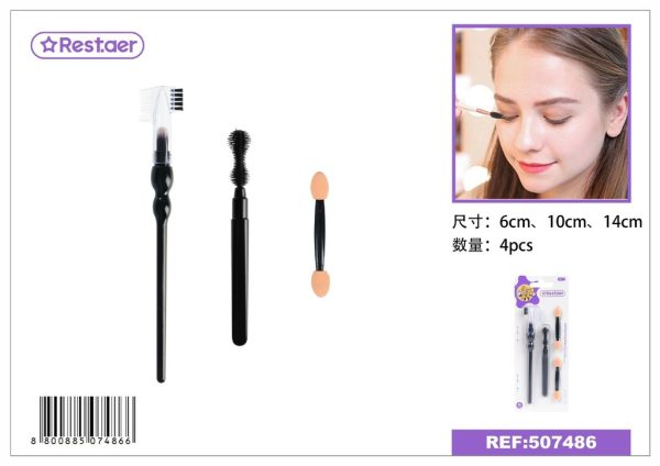Set pincel de maquillaje 4PCS - Accesorios de maquillaje