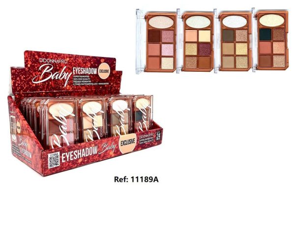 Sombra de ojos D.Donna Pro 24/u 11189A - Productos de maquillaje