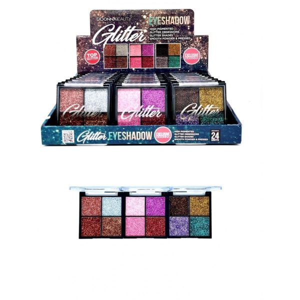 Sombra de ojos brillantes 24/u 11132A - Maquillaje para ojos