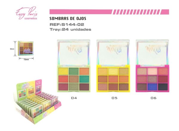 Sombra de ojos styles 24/U - Producto de belleza