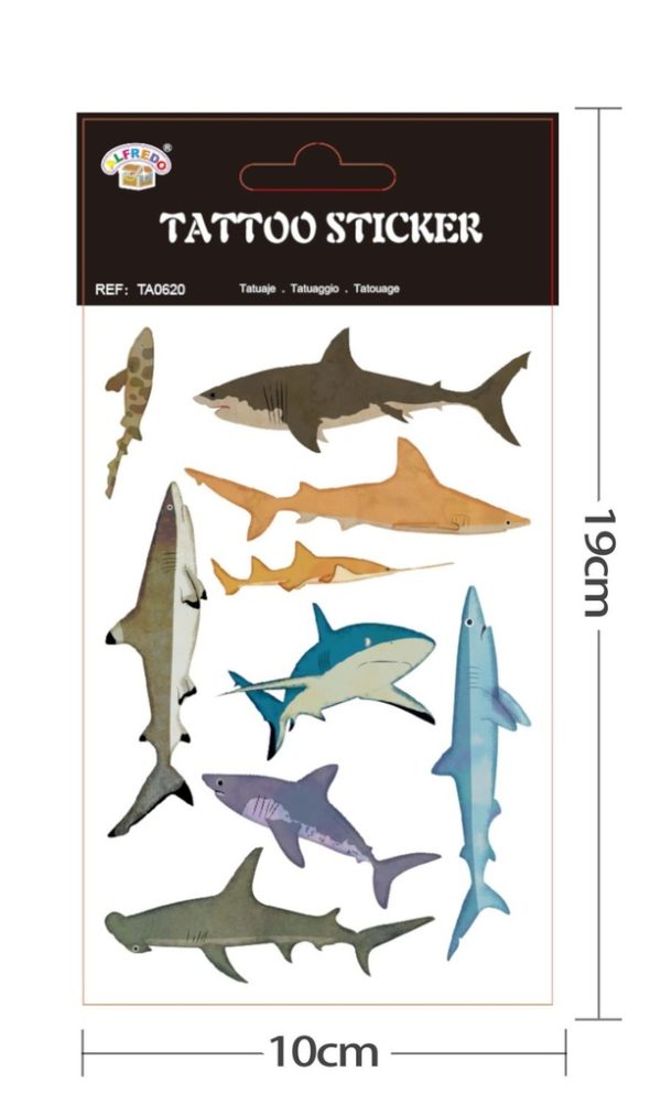 Stickers de tatuajes 10x19 cm para decoración corporal