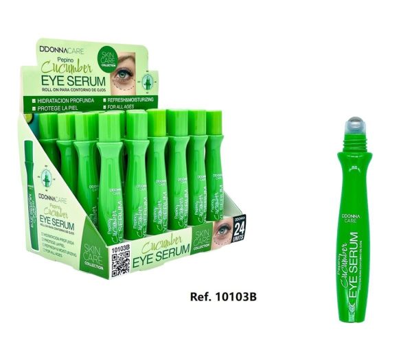 Suero para ojos de pepino (24 unidades) - Productos cosméticos para el cuidado facial