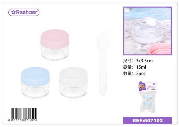 Tarro 15ml para cremas y productos cosméticos