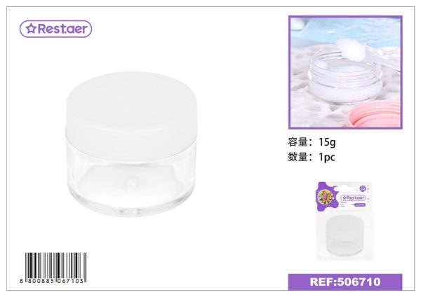 Tarro para crema 15 g - Envases para cosméticos