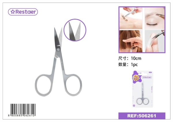 Tijeras de belleza de acero inoxidable 10cm - Accesorios de cuidado personal - Imagen 2
