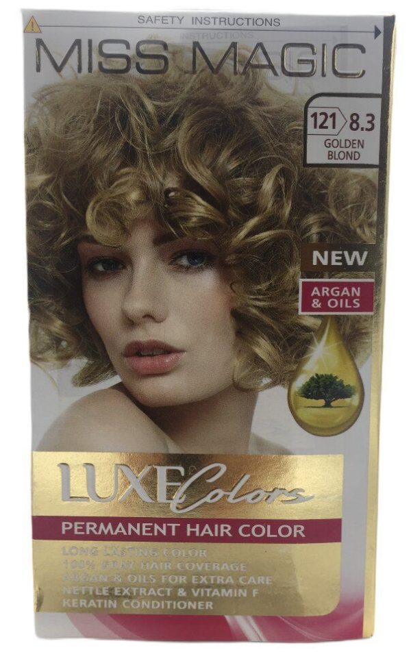 Tinte Miss Magic Golden Dreams 8.3 para coloración del cabello