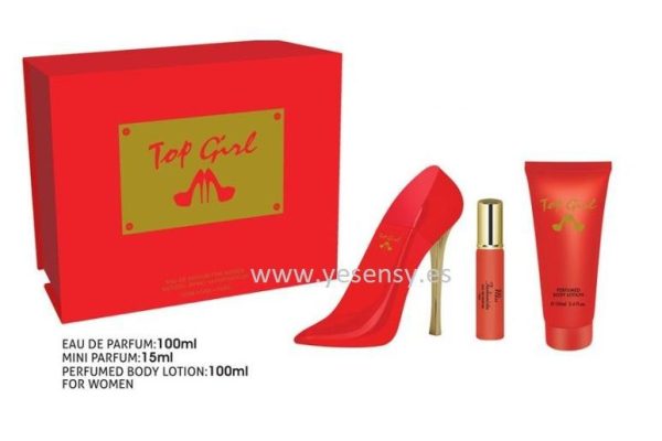 Top Girl 100 + 15 ml + body 100 ml - Kit de perfumes y colonias - Imagen 2