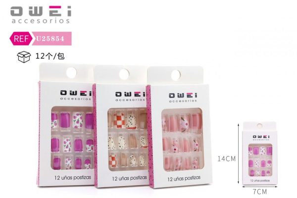 Uñas postizas 12/U U25854 OW - Uñas decorativas