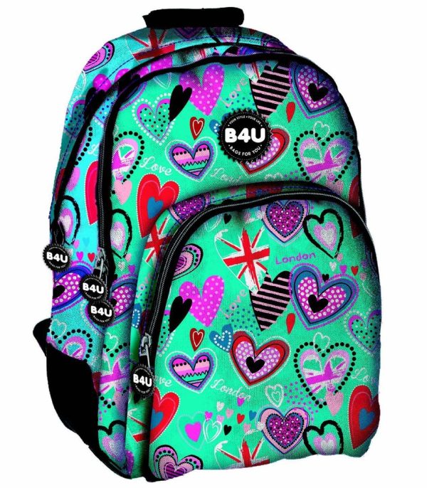 mochila de goma para niños B4U CORAZ - Accesorios escolares