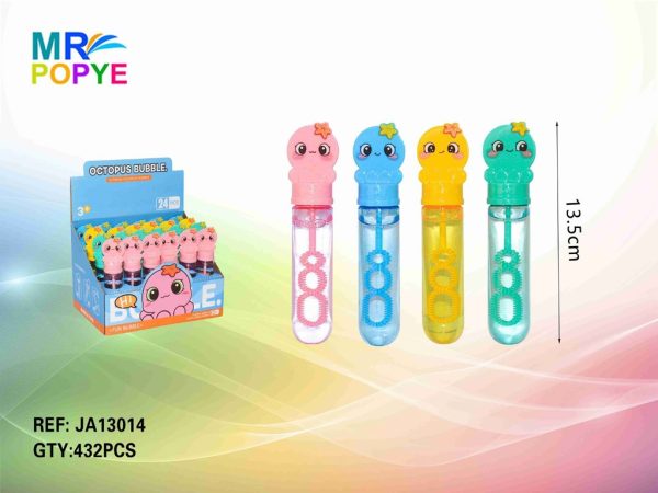 Barras de burbujas Pulpo 35ML (24) - Juguetes de verano