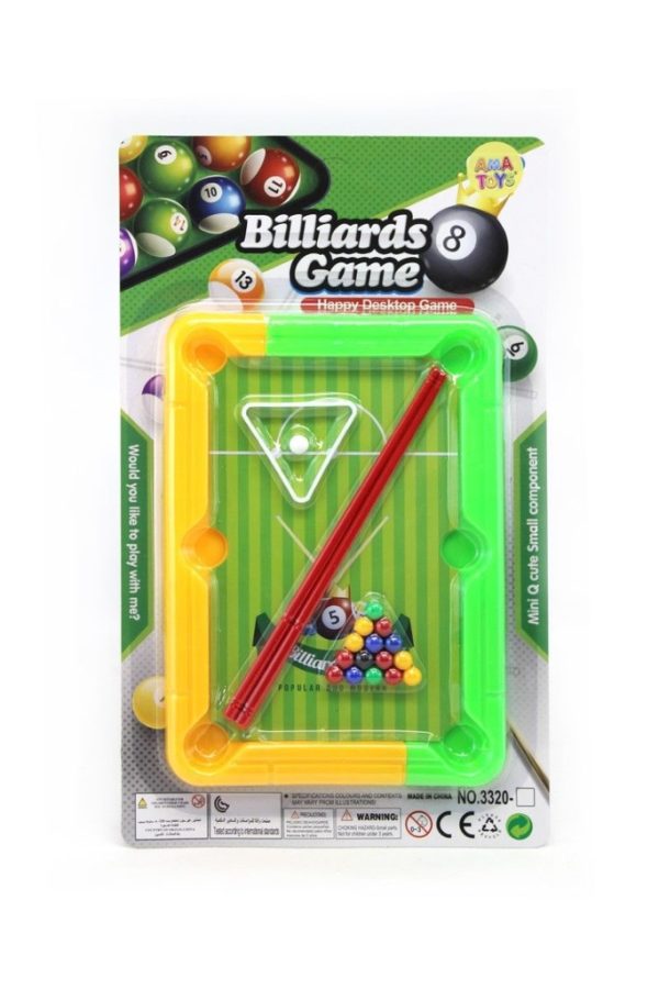 Blister de billar 32x19 - Juguetes de mesa