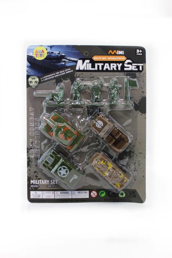 Blister de militar 29X22 cm - Juguetes para niños