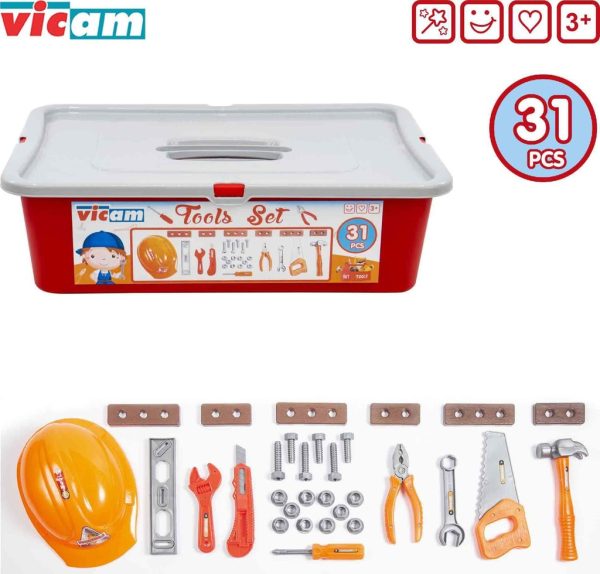 Caja de doctor 32 piezas - Juguetes variados