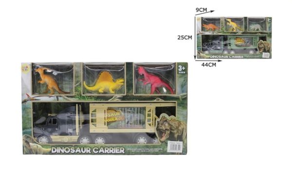 Camión con dinosaurios 44x25x9 cm - Juguetes - Imagen 2