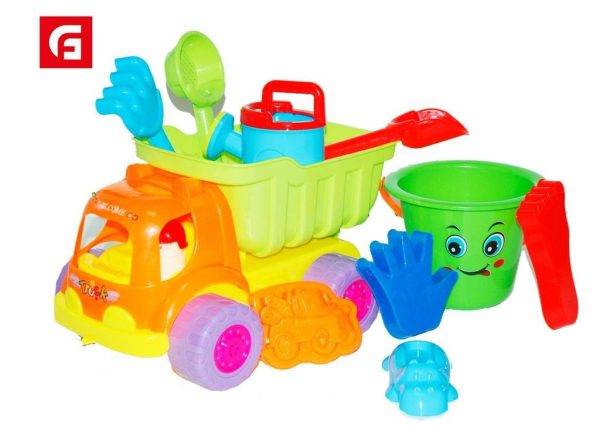 Camión de juegos playa cubo - Juguetes ideales para la arena