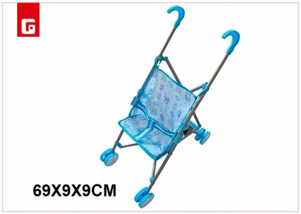 Carro metálico azul 26*49*55 - Juguetes para bebés