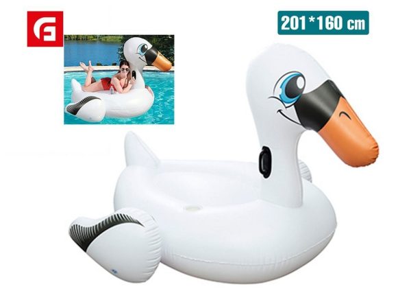 Cisne grande hinchable - Accesorios de verano