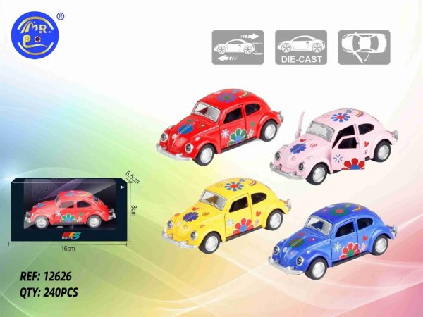 Coche meta con luz y sonido 1:36 - Juguetes de colección