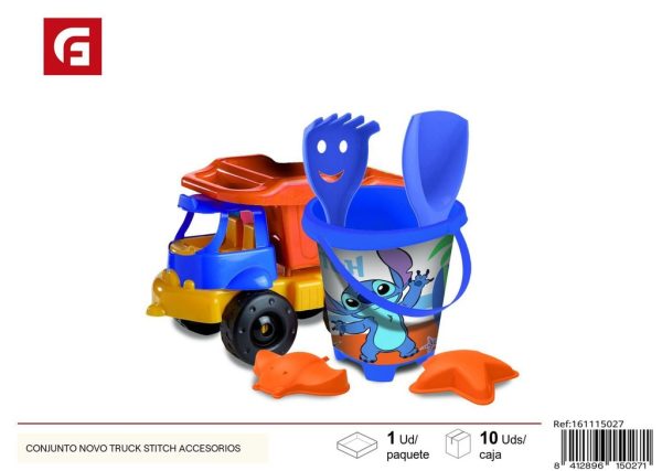 Conjunto Novo truck Stitch + accesorios - Juguetes para verano