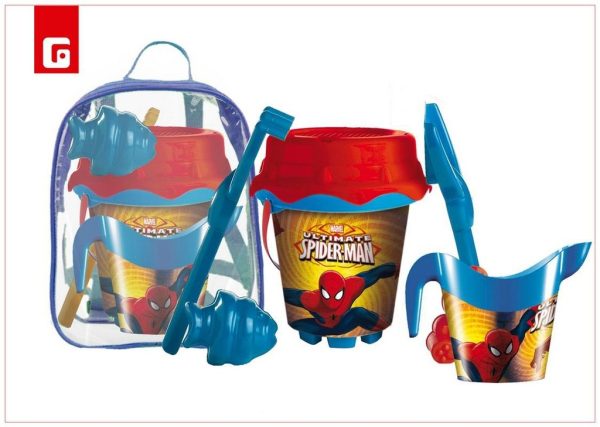 Conjunto mochila Spiderman Ultimate - Juegos en la playa