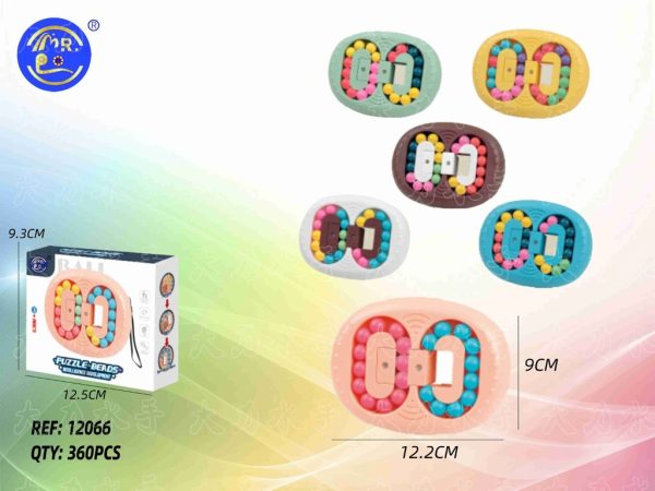 Cubo de Rubik - Rompecabezas de dedo con cuentas ovaladas (360)