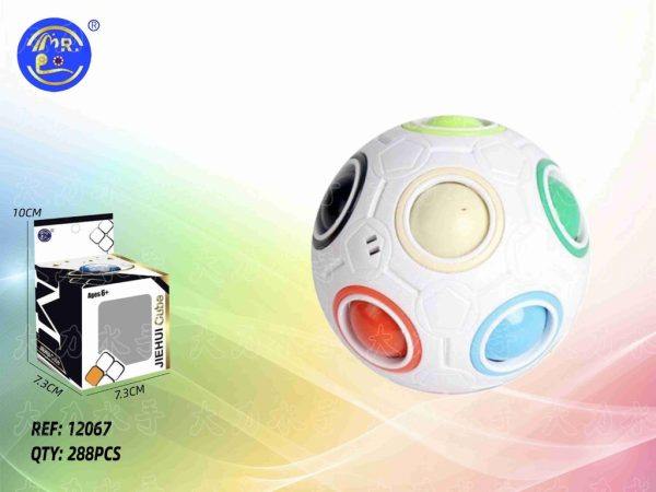 Cubo de Rubik con bola mágica - Rompecabezas (288)