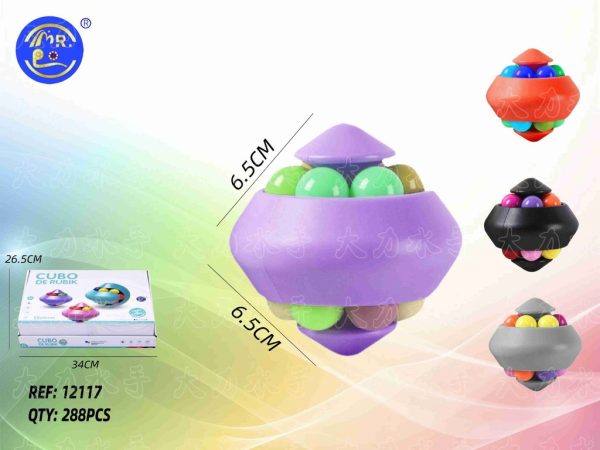 Cubo de Rubik cónico 6 colores - Juguetes de inteligencia