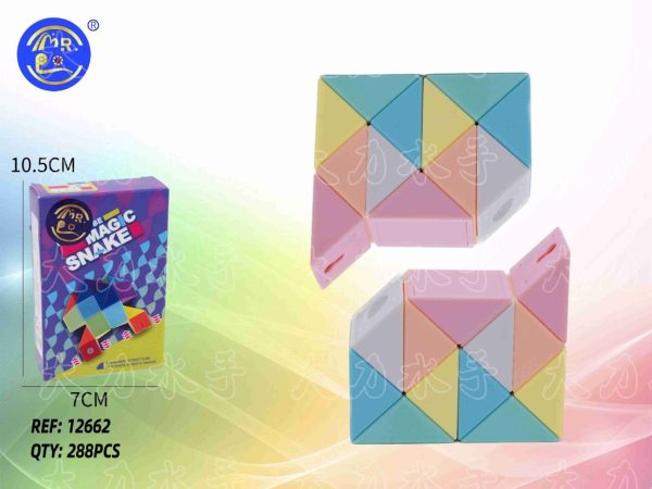Cubo de Rubik infinito 24 segmentos (240) color macaron - Juguetes