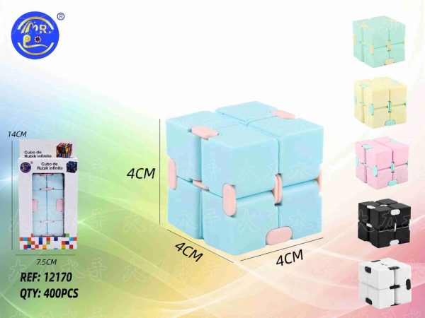 Cubo de Rubik macaron 6 colores - Juguetes infantiles