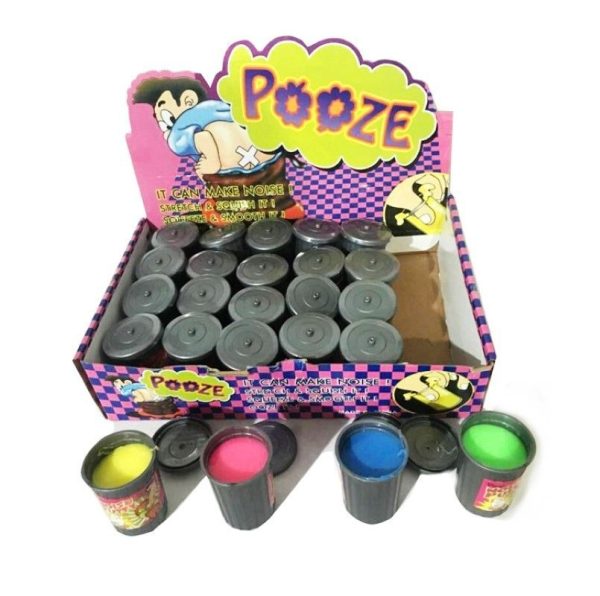 Cubo de pedos 7x5.5 in 24 pcs - Juguetes