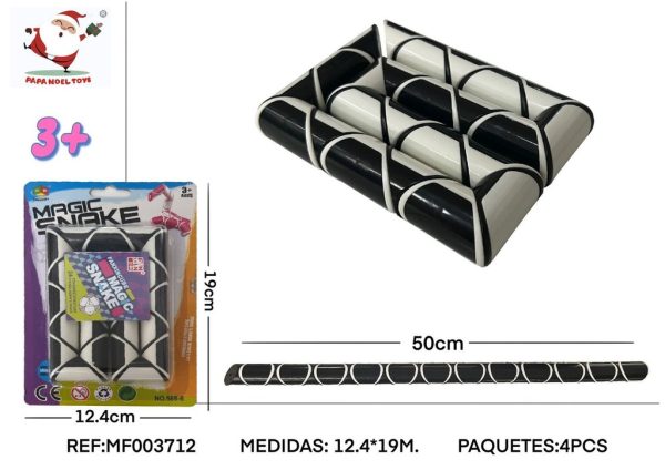 Cubos de serpiente - Juguete creativo para construir formas