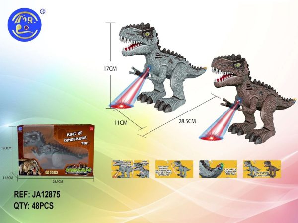 Dinosaurio "Tyrannosaurus Rex" con luz y sonido - Juguete electrónico